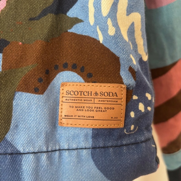 Scotch & Soda design zip-up jacket size L - Picture 3 of 5